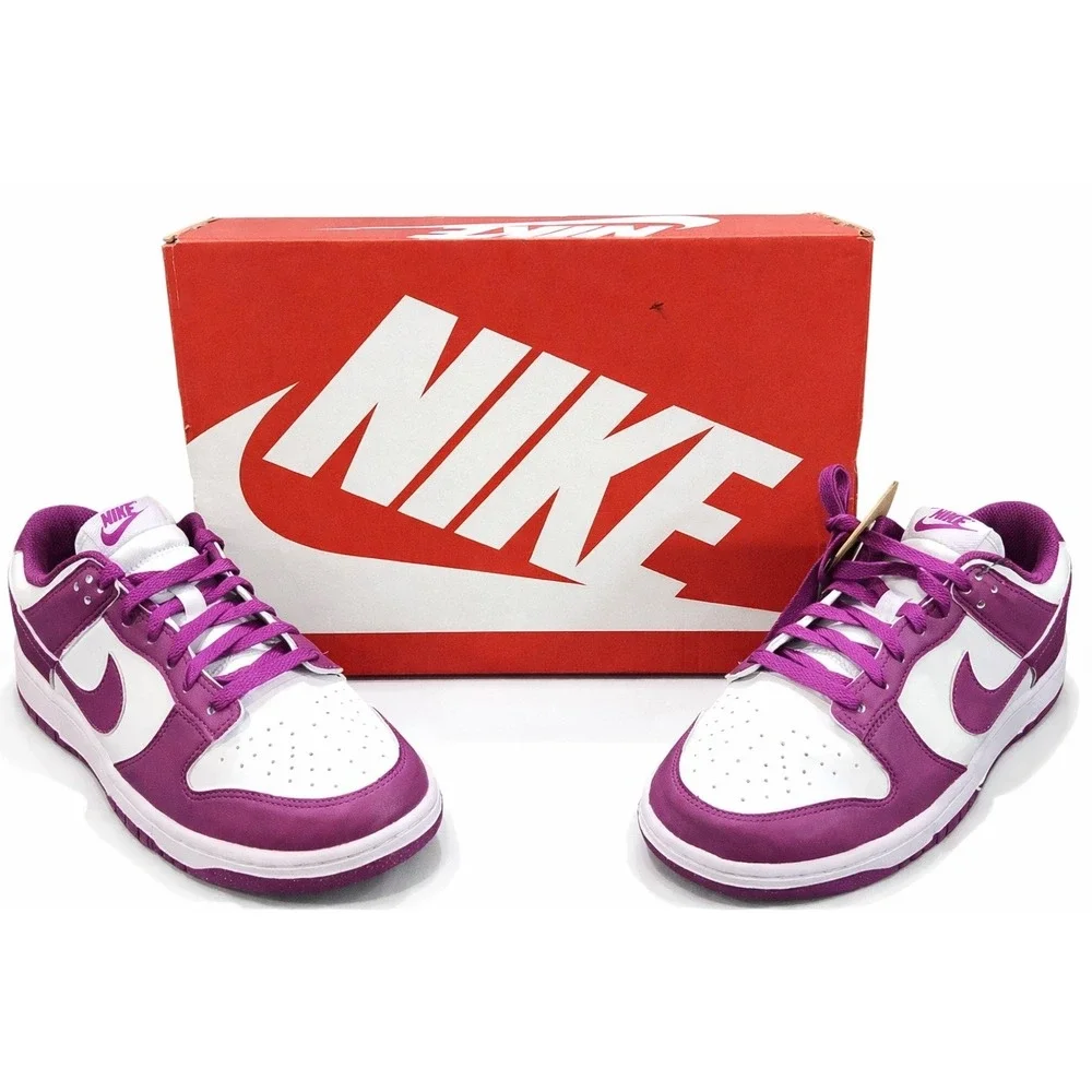 Nike Dunk Low Next Nature White Hot Fuchsia DD1873 110‎ Women's Size 11